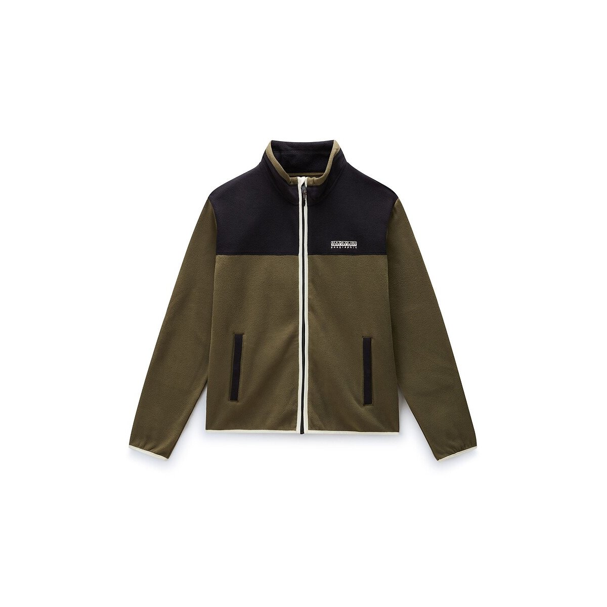 Dergana Fleece Jacket khaki/black, NAPAPIJRI