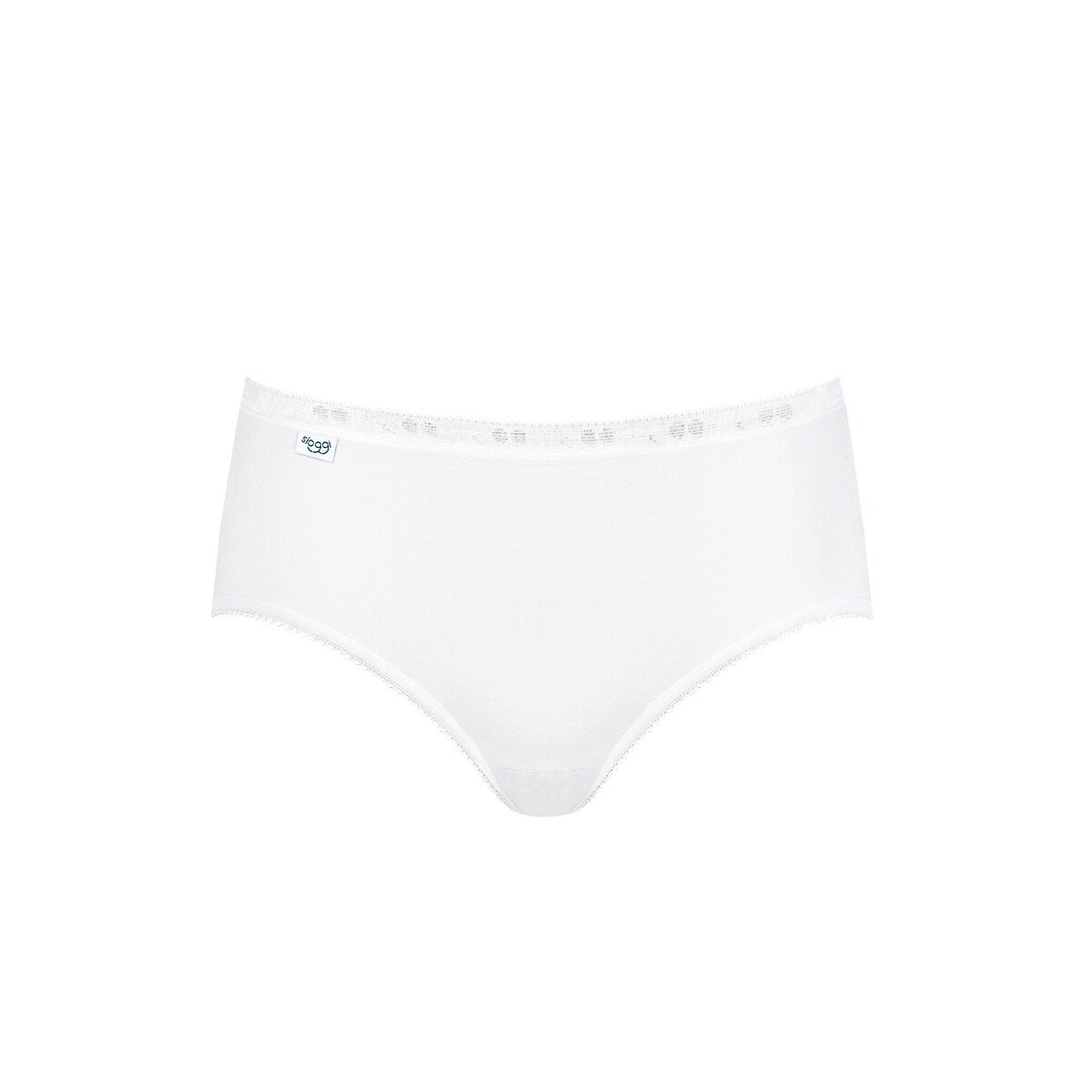 Confezione da 3 slip midi Basic bianco, SLOGGI