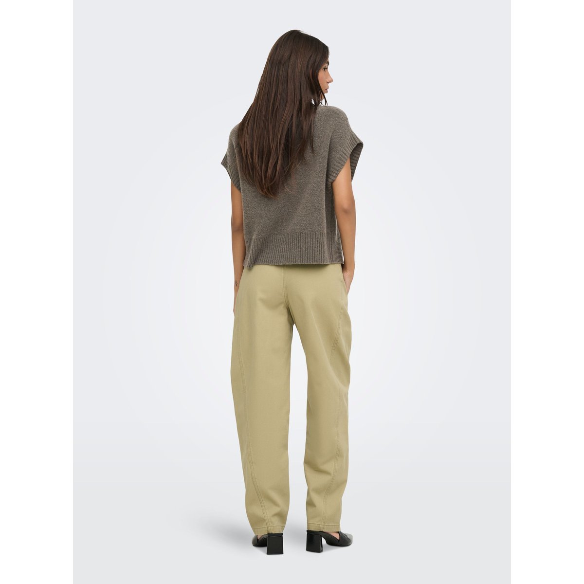 Pantalon À Jambe Large marron - gothic olive, JDY