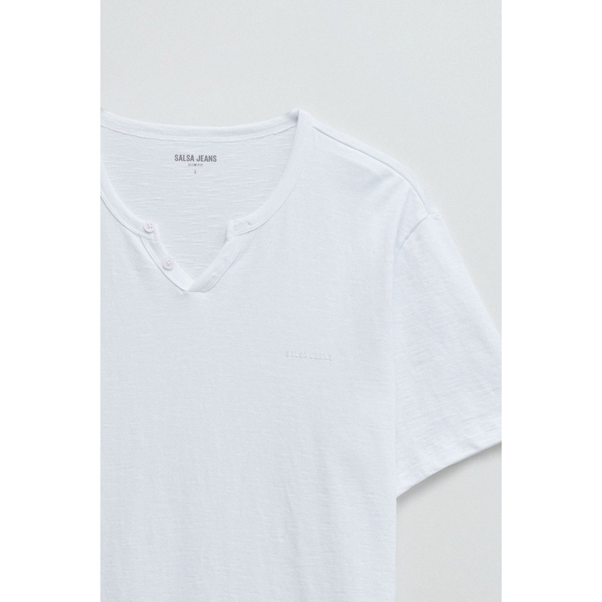 T-SHIRT AVEC BRANDING vert clair, SALSA JEANS