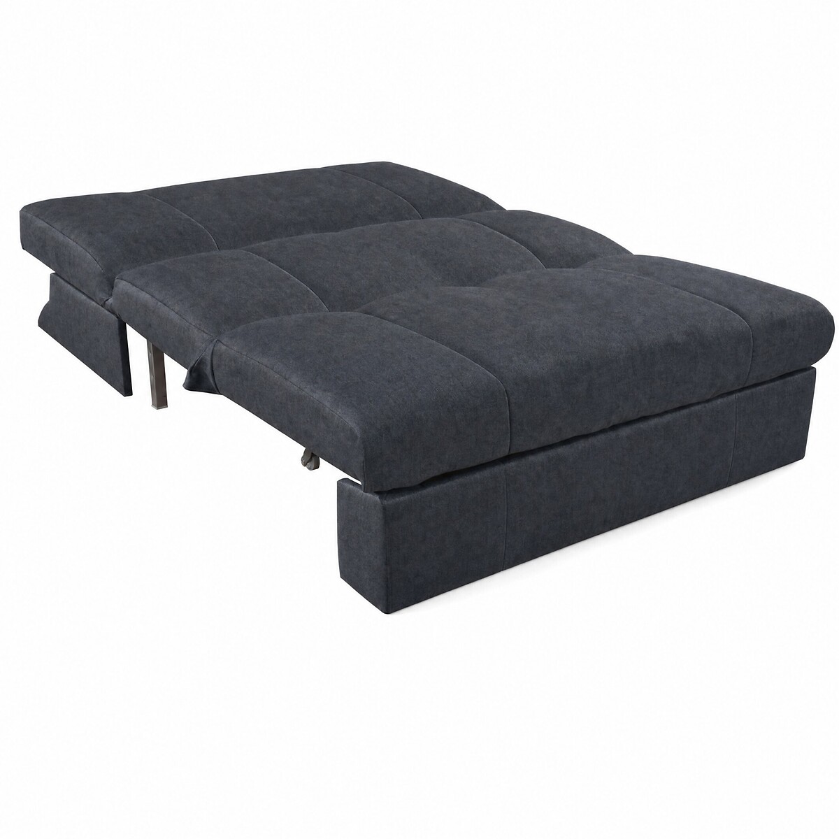 Rockford Velvet Double Sofabed with Foam Mattress dark grey            , ÉDITÉ