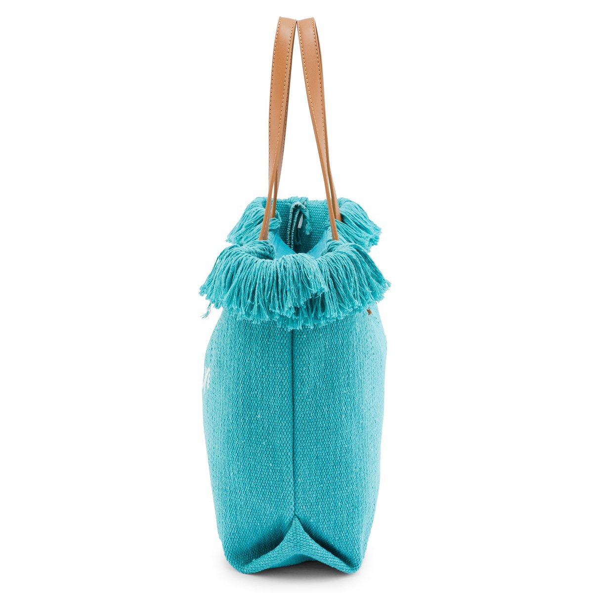 Sac zippé fantaisie bleu turquoise, DAXON