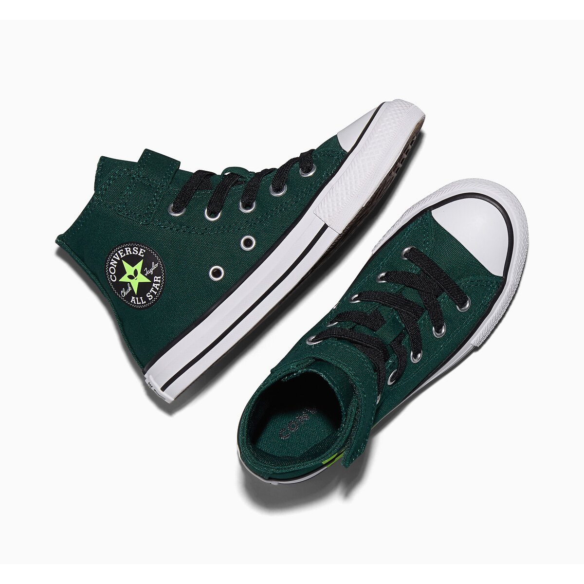 Sneakers CHUCK TAYLOR ALL STAR 1V HI UFO verde scuro, CONVERSE