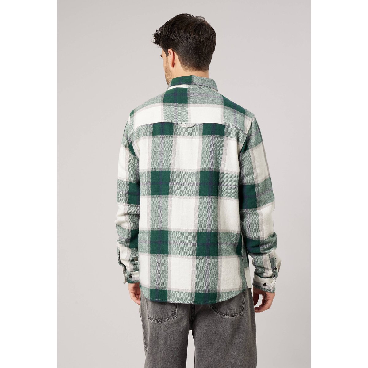 Chemise loose homme en 100% coton flanelle MIKO python, DEELUXE