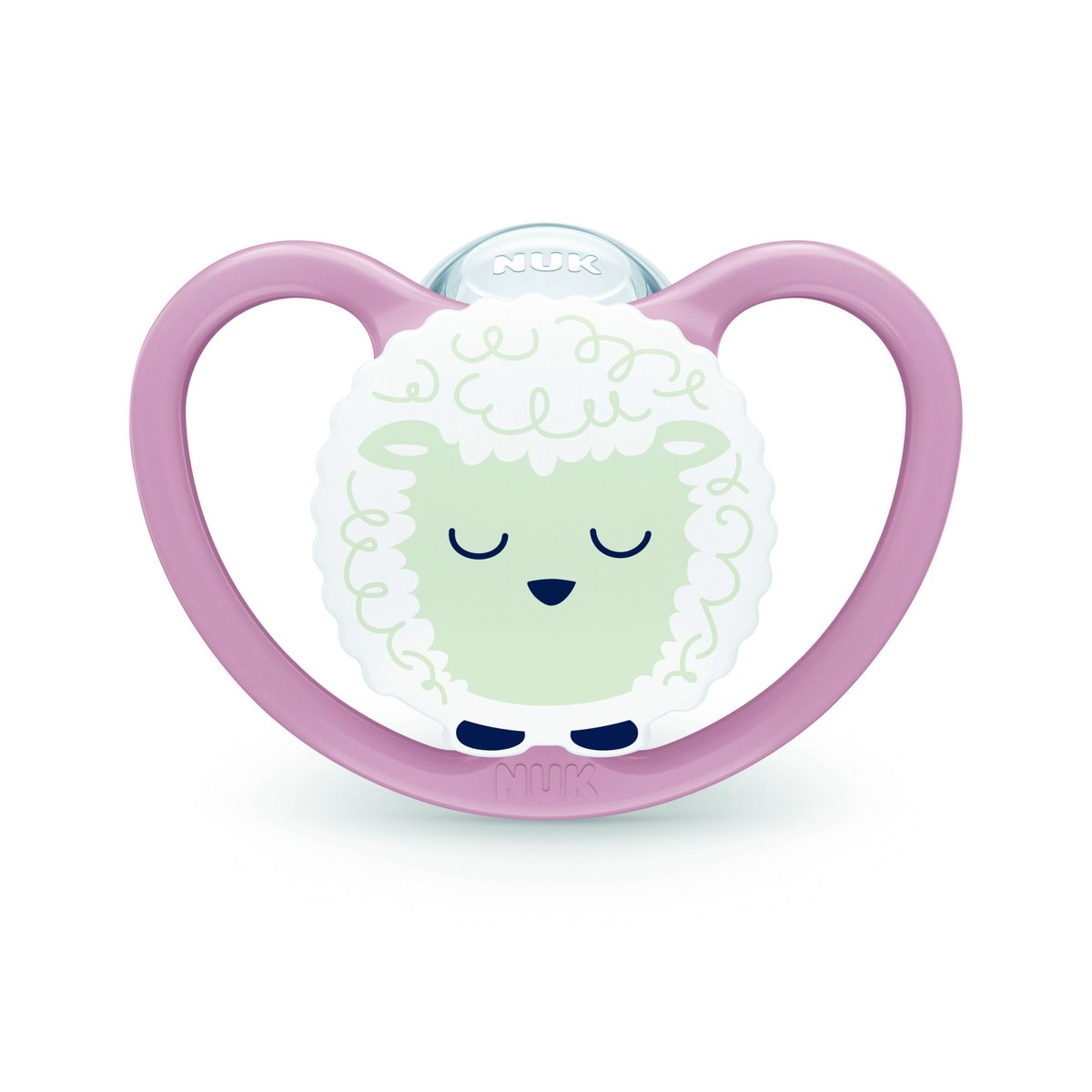 Lot de 2 sucettes Perfect Match Air Nuit 0-6 mois Mouton - Nuk mouton, NUK