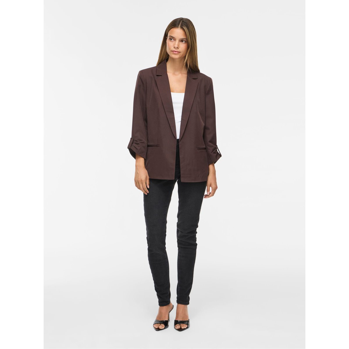 Blazer marron - coffee bean1, VILA