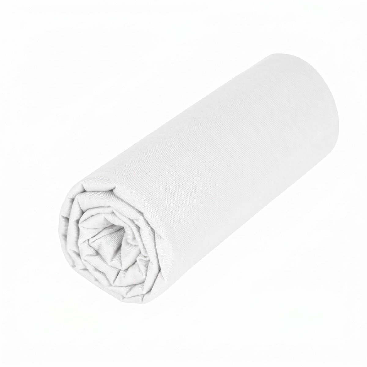 Drap-housse Jersey 100% Coton 140 G/m² - UNIS JERSEY blanc, TRADITION DES VOSGES