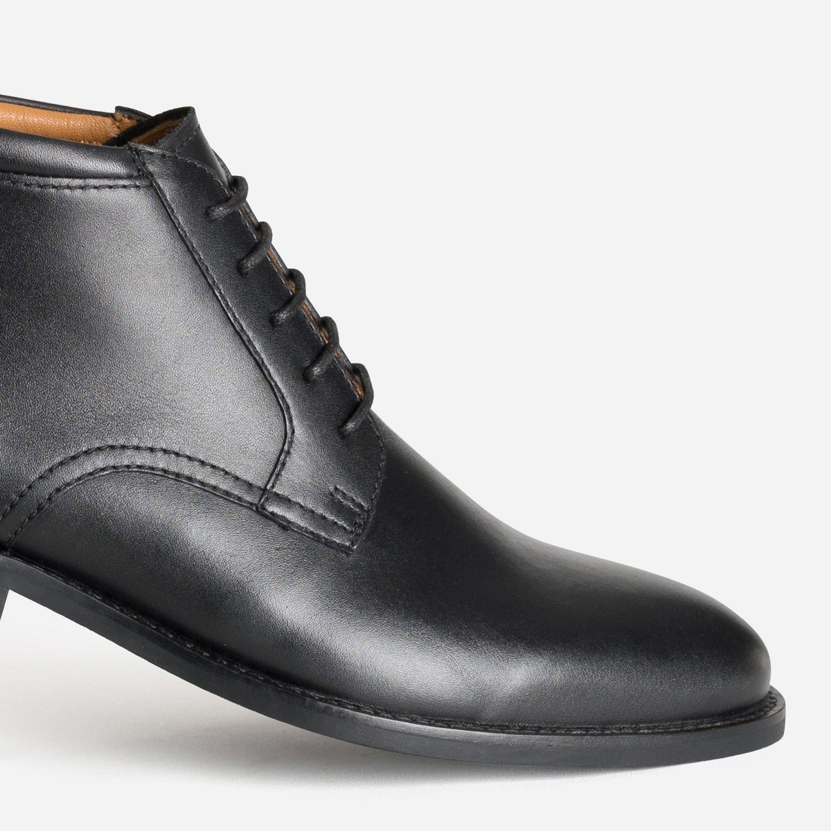 Boots en cuir LIVIO noir, ERAM
