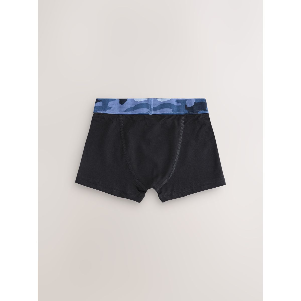 Boxer, lot de 5 noir avec ceinture camouflage, NEXT