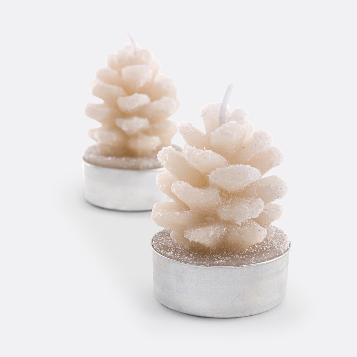 Lote de 4 velas, Caspar bege, LA REDOUTE INTERIEURS