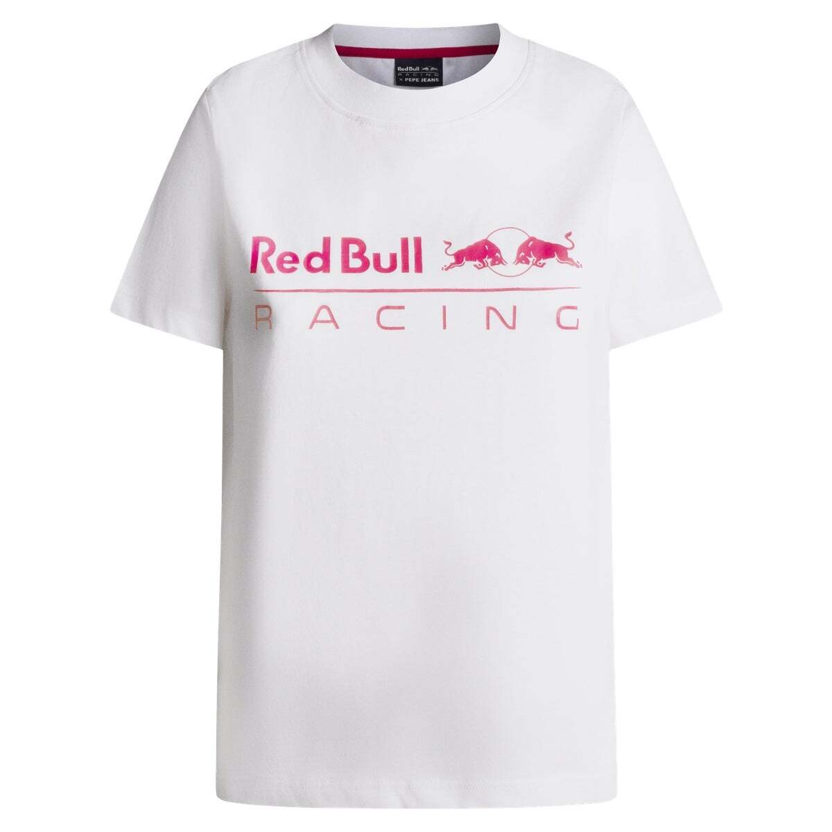Red Bull Racing T-Shirt Coupe Regular Avec Logo Imprimé blanc, PEPE JEANS