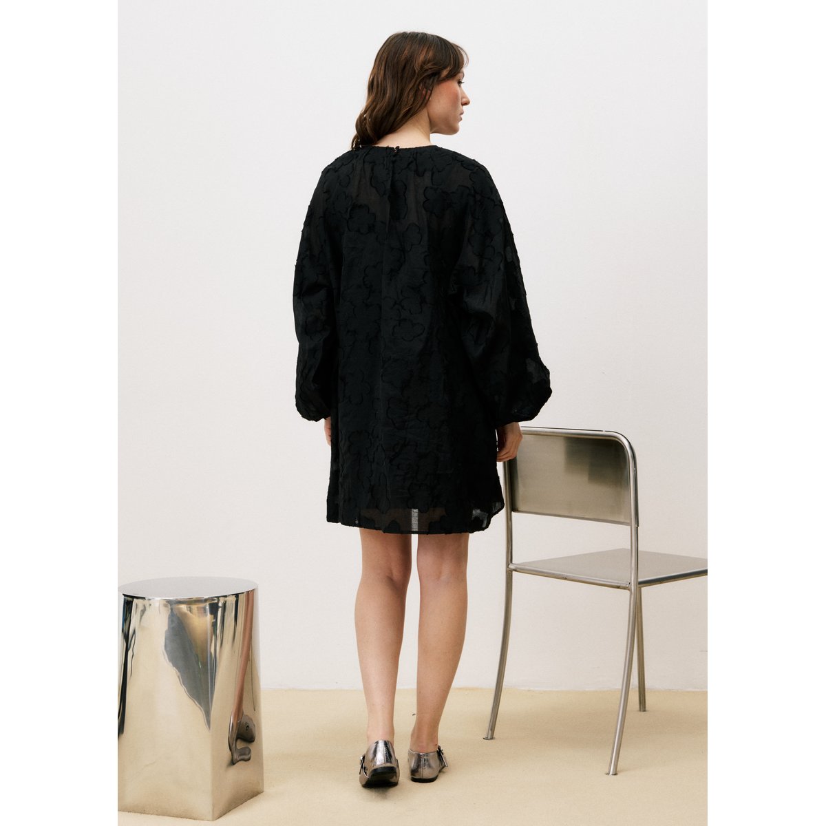 Robe MINA noir, FRNCH