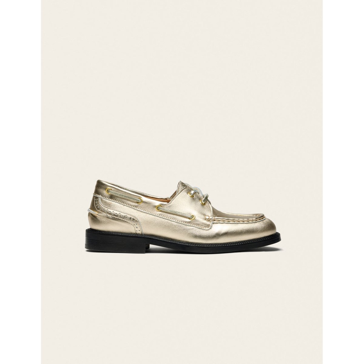 Derbies NIZA cuir doré, ODAJE