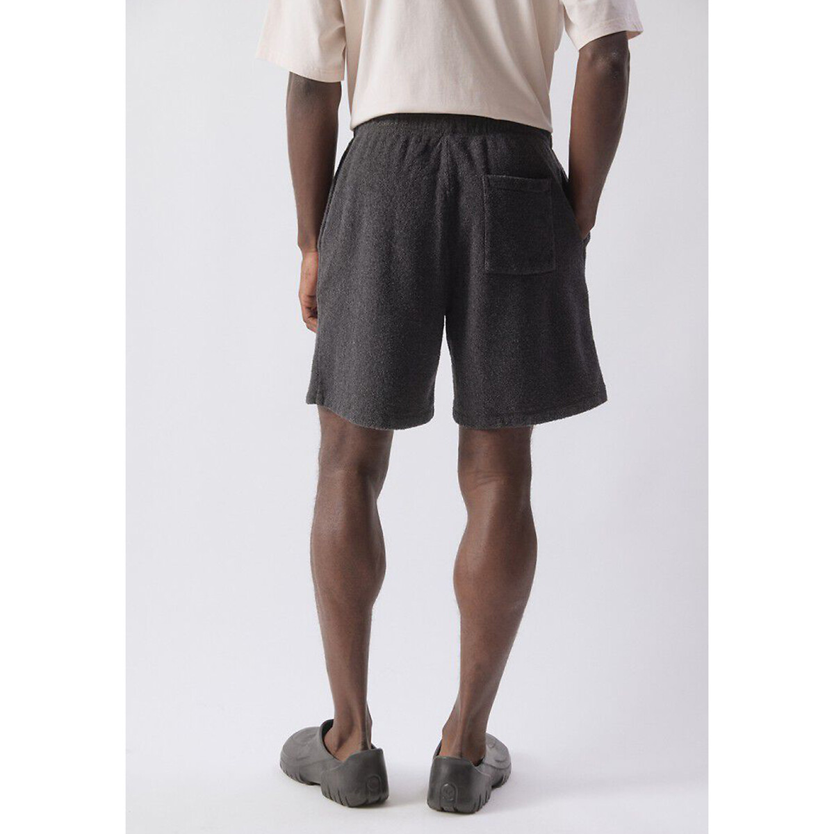 Short bermuda BOBYPARK gris anthracite, AMERICAN VINTAGE