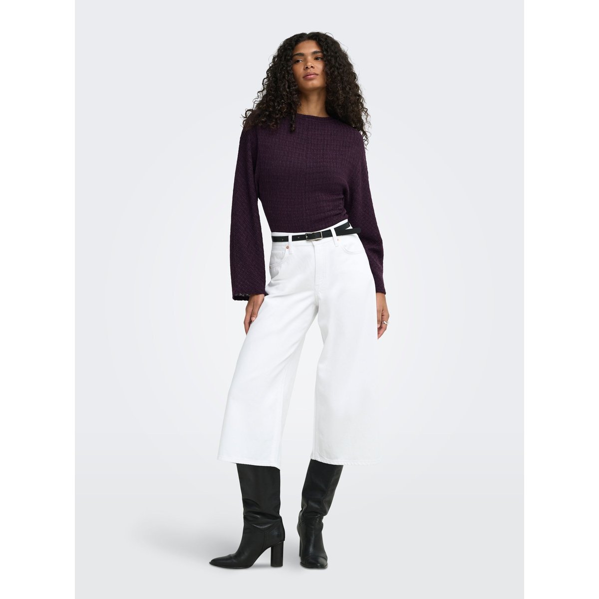 Top plum perfect, ONLY