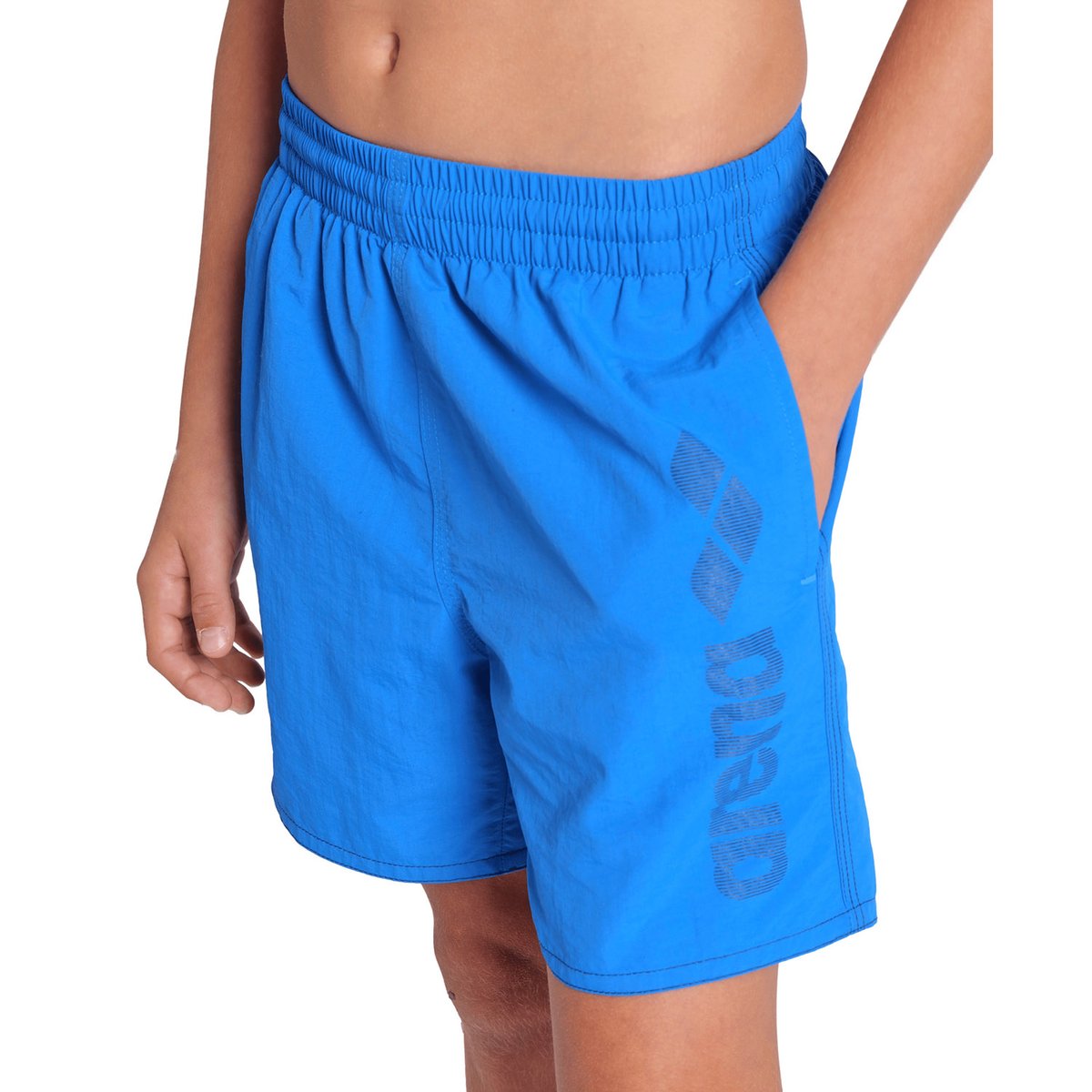 Boxer de plage arena Logotype pour garçon blue china-navy, ARENA