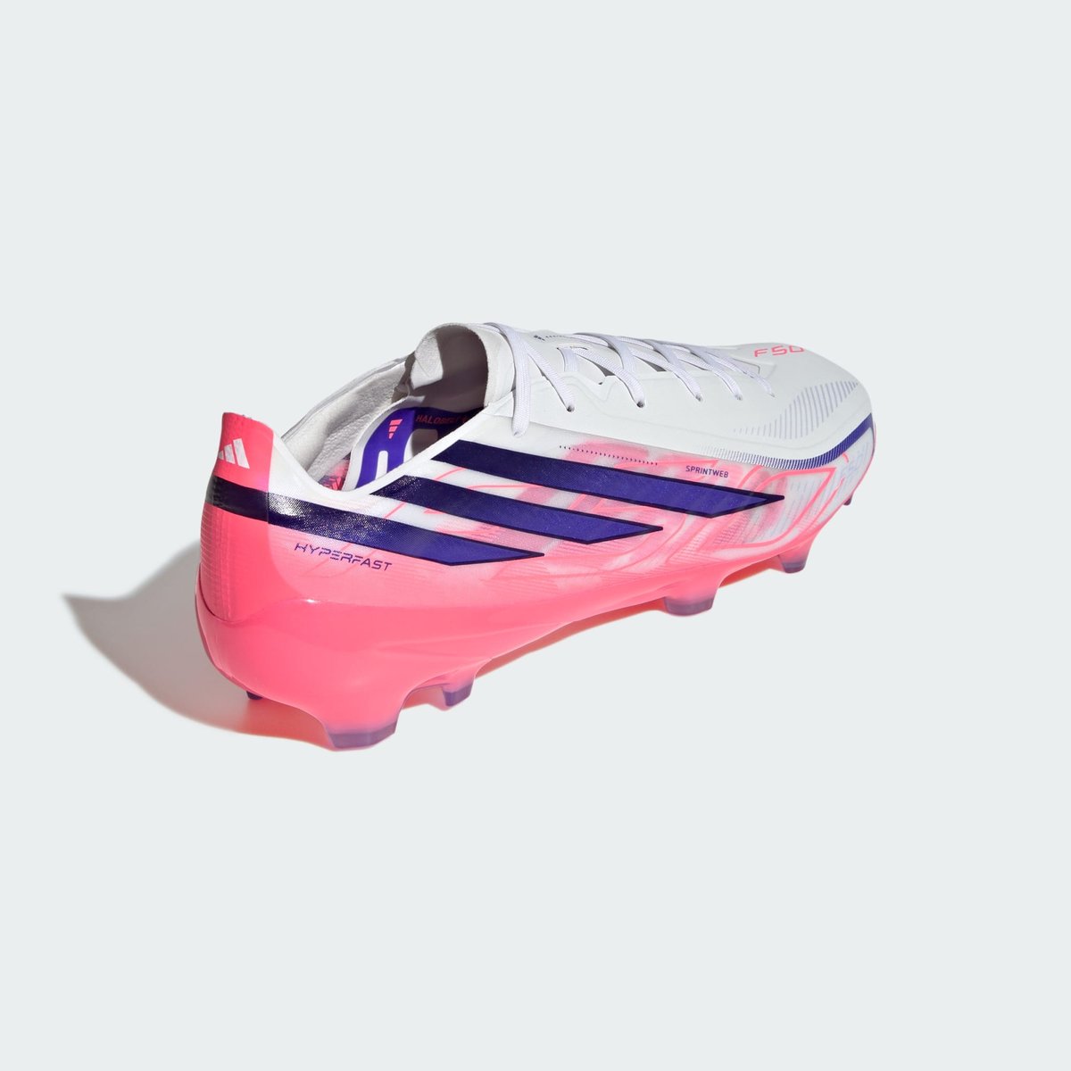 Chaussures De Football F50 Hyperfast Pro Terrain Souple Chaussures De Football F50 Hyperfast Pro Terrain Souple cloud white / solar purple / solar turbo, adidas Performance