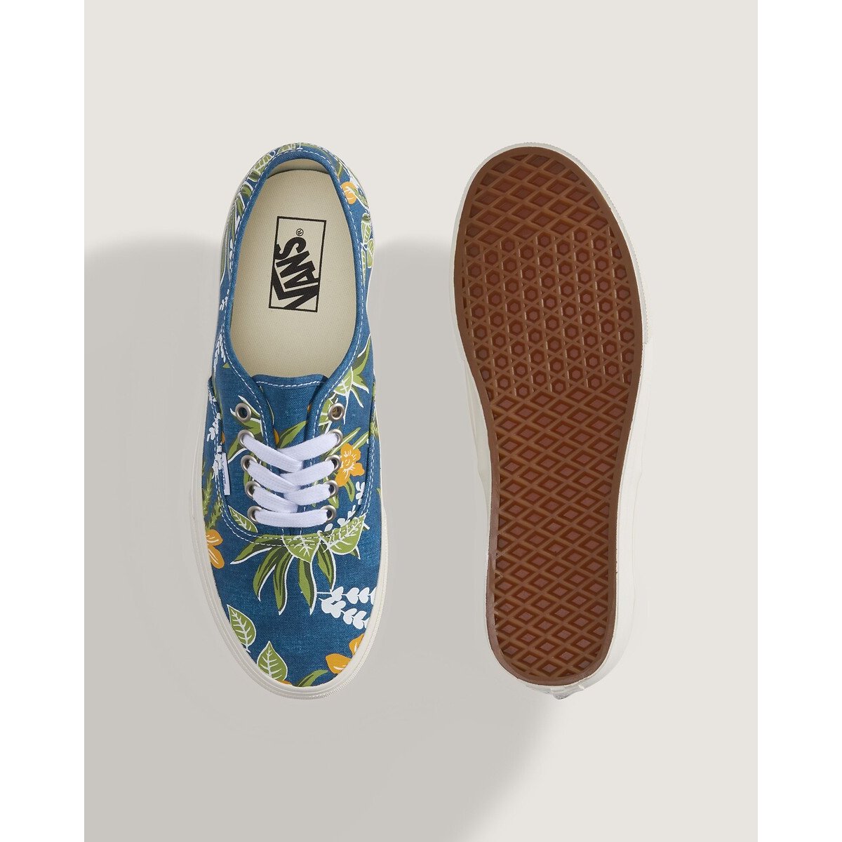 Authentic Low Top Trainers blue print, VANS