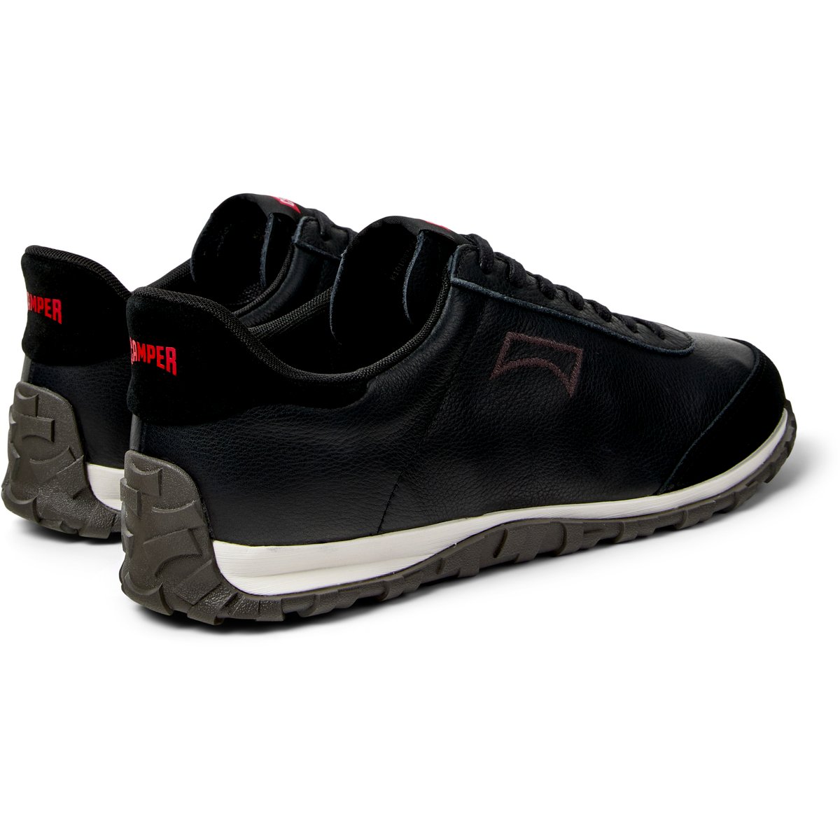 Baskets Drift Walk Smooth Leather noir, CAMPER