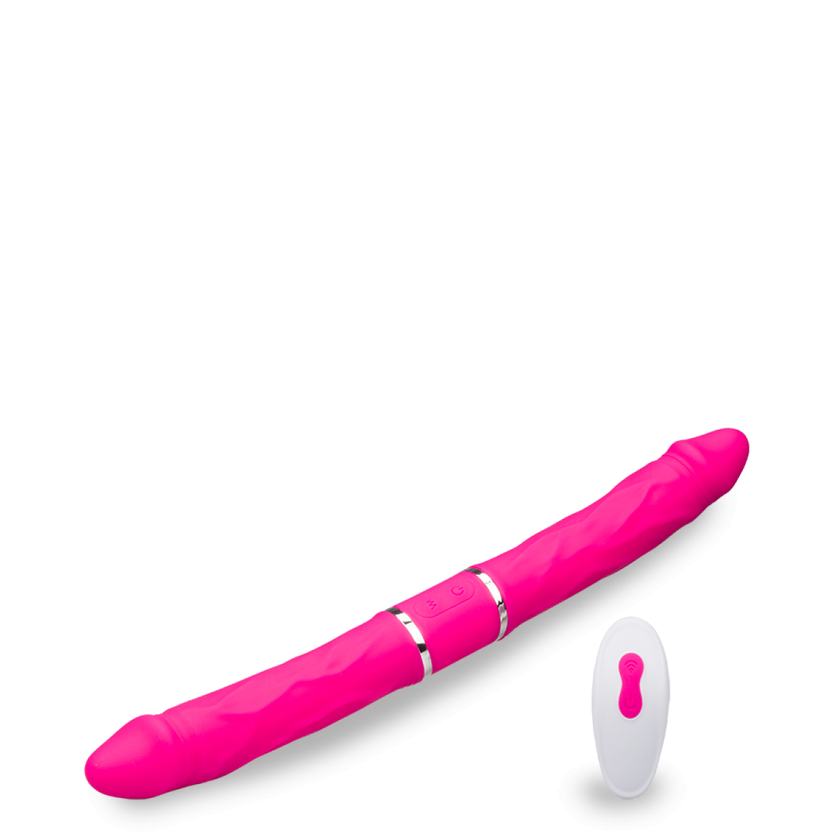 Double vibromasseur télécommandé Enjoy rose, LOVE AND VIBES