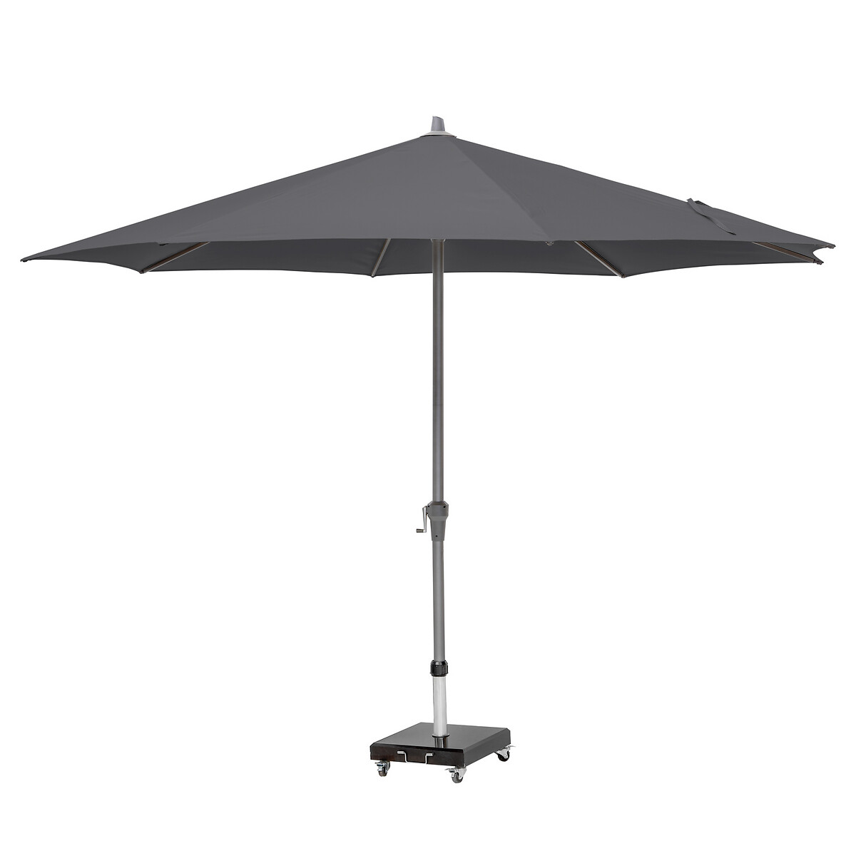 Seville Aluminium Garden Parasol 3.5m grey, SO'HOME