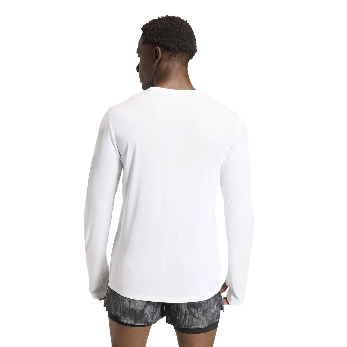 T-shirt de running manches longues, ADI365 ESSENTIALS blanc, adidas Performance