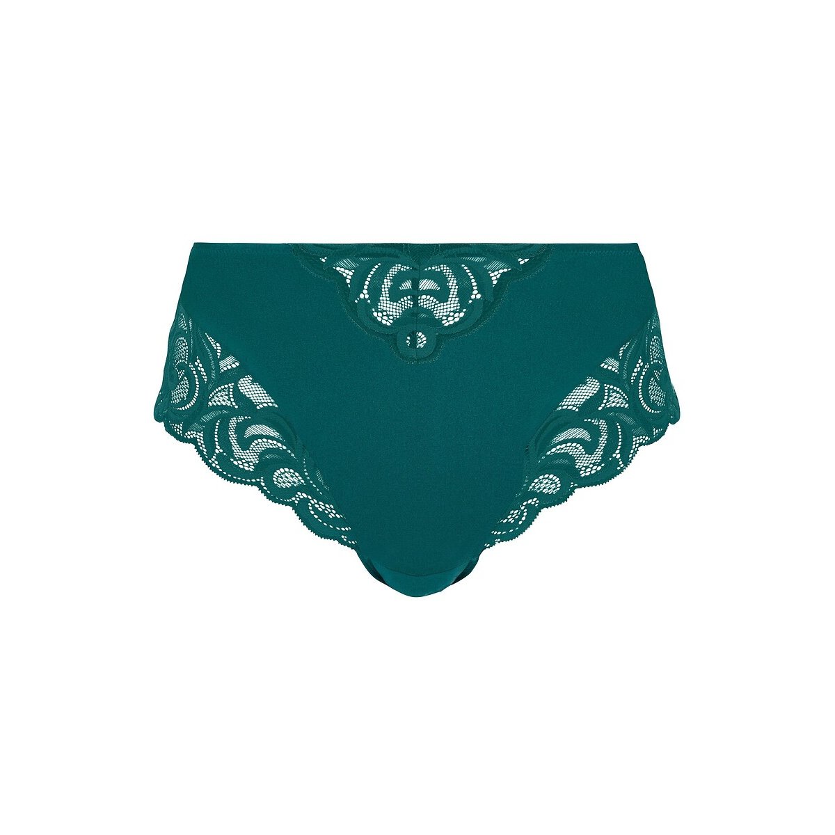 Culotte dentelle CARLA vert épicéa, SANS COMPLEXE