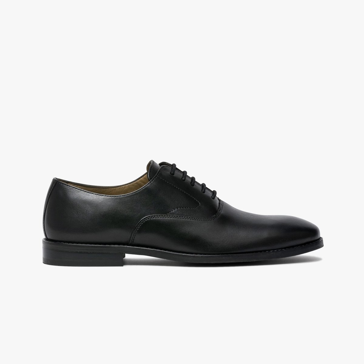 Derby en cuir LUCIAN noir, BOCAGE