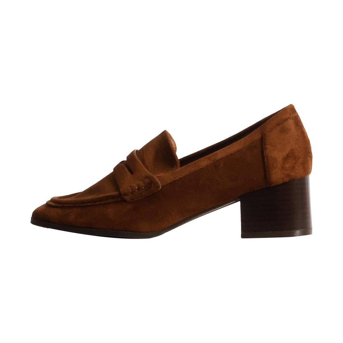 Mocassins à Talon camel, ENZA NUCCI