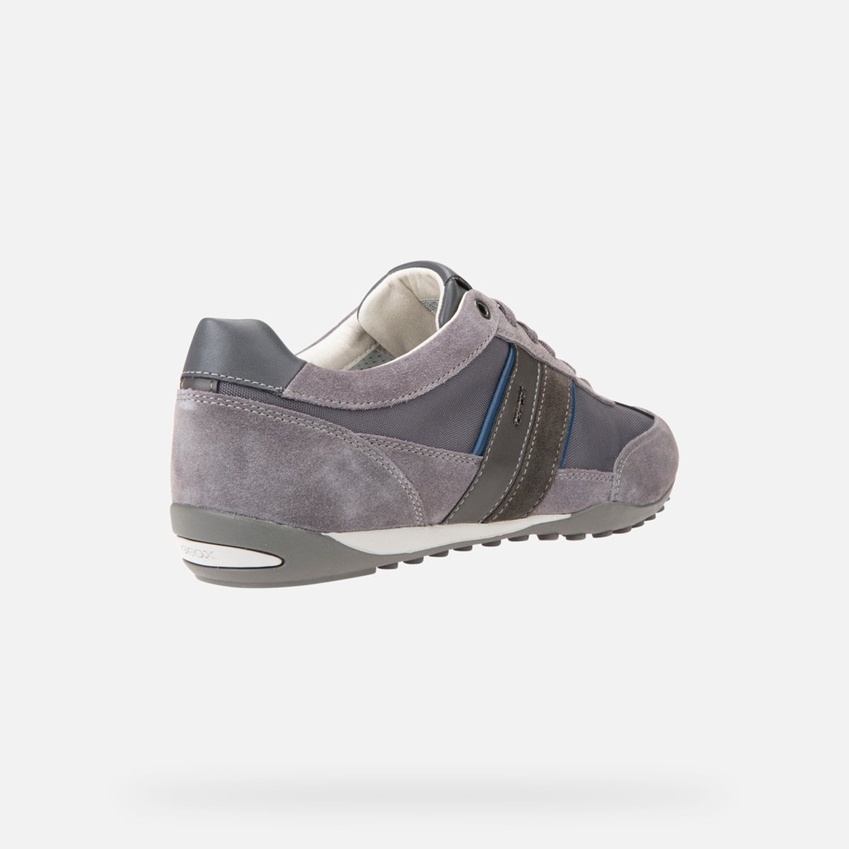 Baskets Wells gris foncé, GEOX