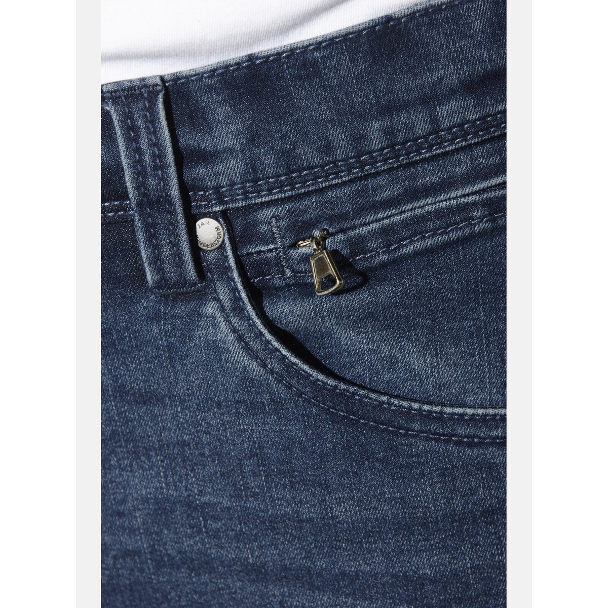 Jean taille basse HARSKOG bleu, JAN VANDERSTORM