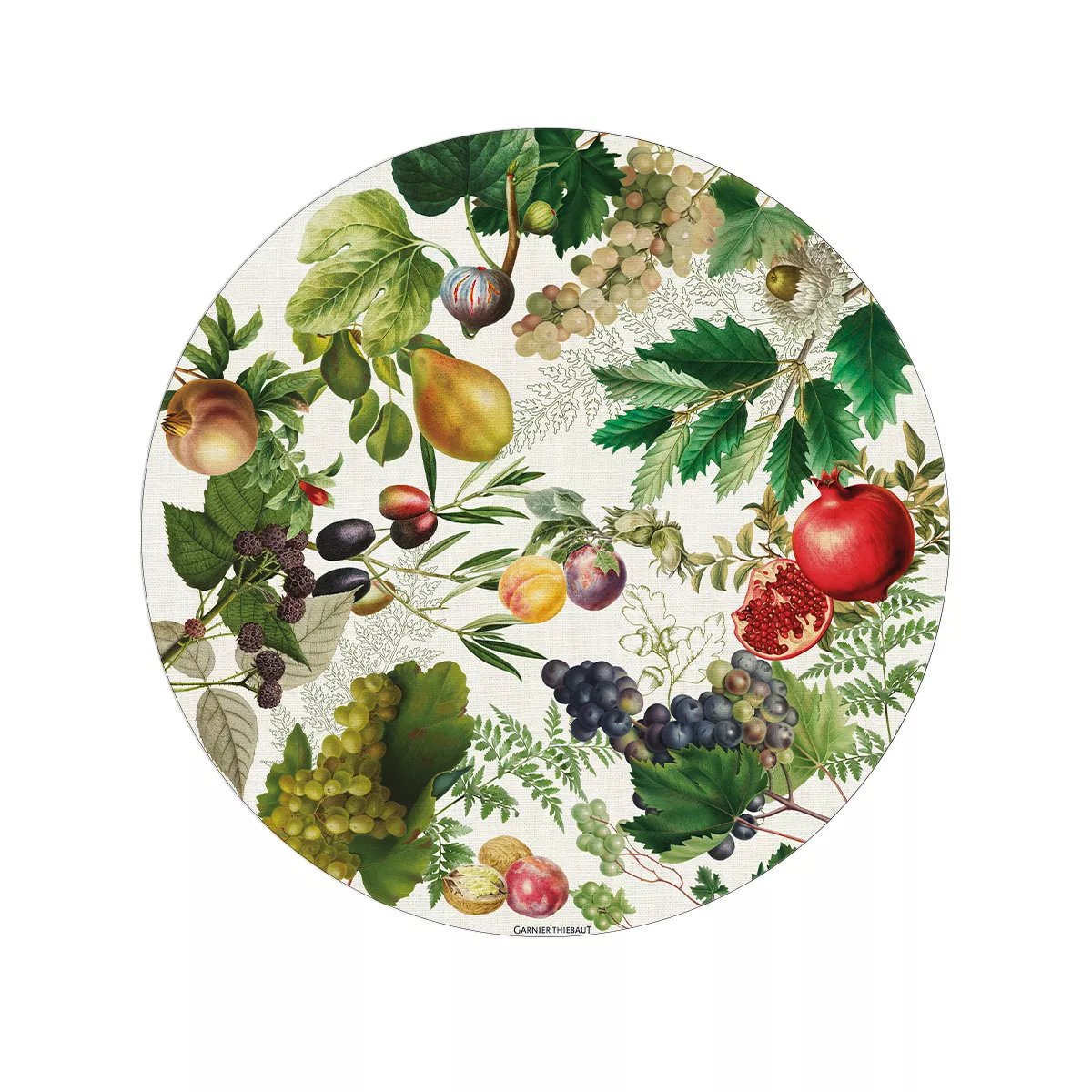 Set vinyle ABONDANCE D'AUTOMNE naturel, GARNIER THIEBAUT