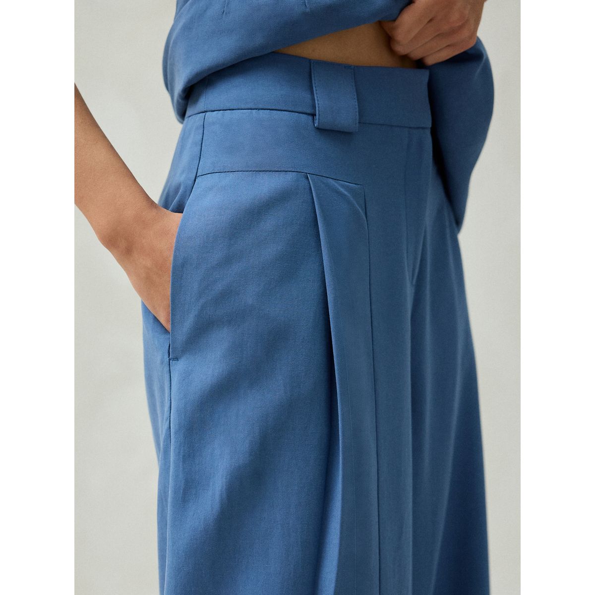 Pantalon large bleu, NEXT