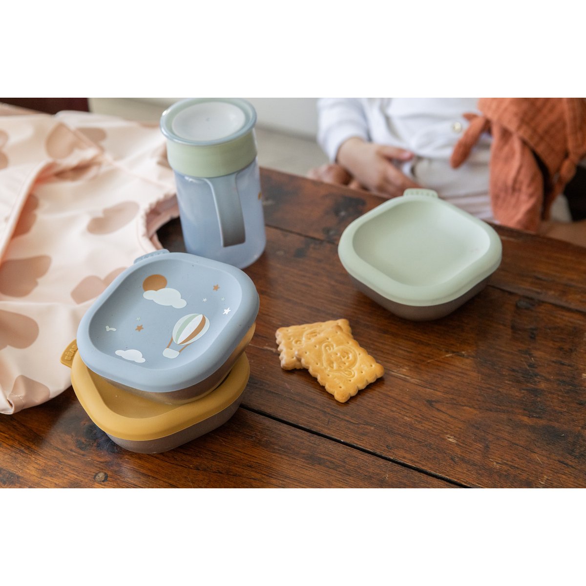 Boites repas inox multi-usage micro-ondables aventure, BEABA
