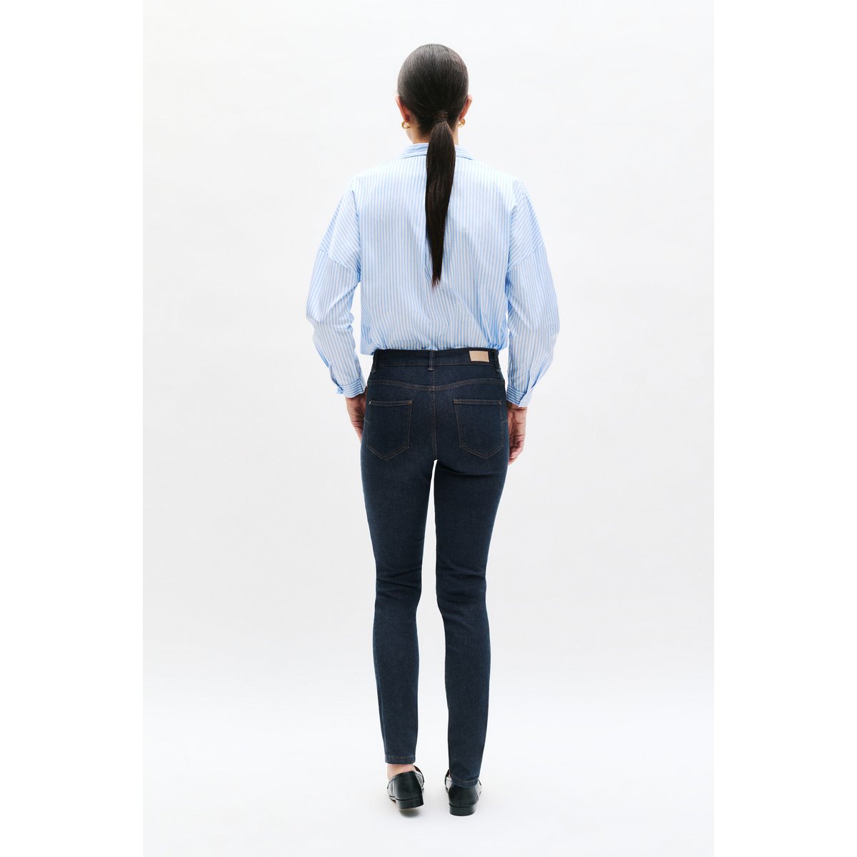 Jean ajusté indémodable TOM denim double stone, CAROLL