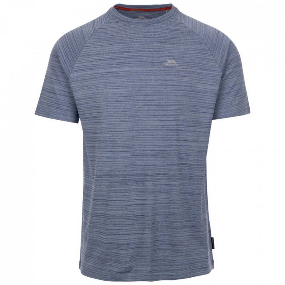 T-shirt chiné manches courtes LEECANA denim, TRESPASS