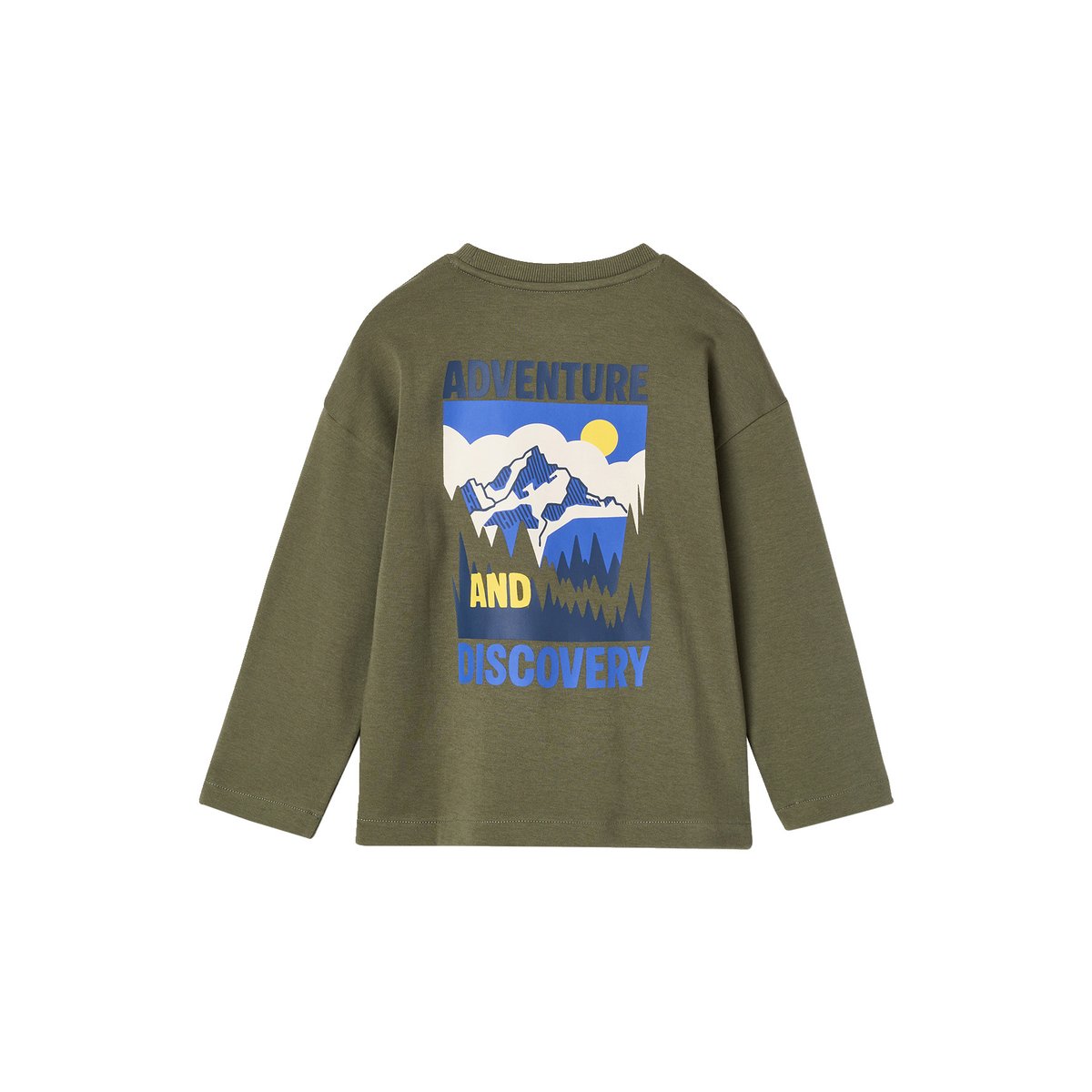 T-shirt manches longues lichen, VERTBAUDET