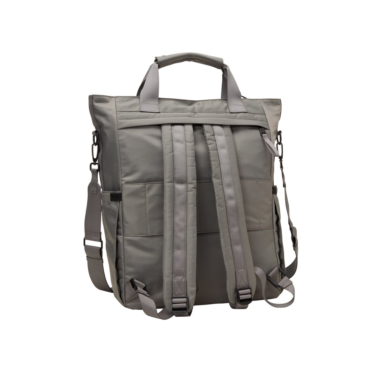 Sac à dos 2-en-1, modèle Pius en matériau recyclé hydrofuge gris, MARC O'POLO
