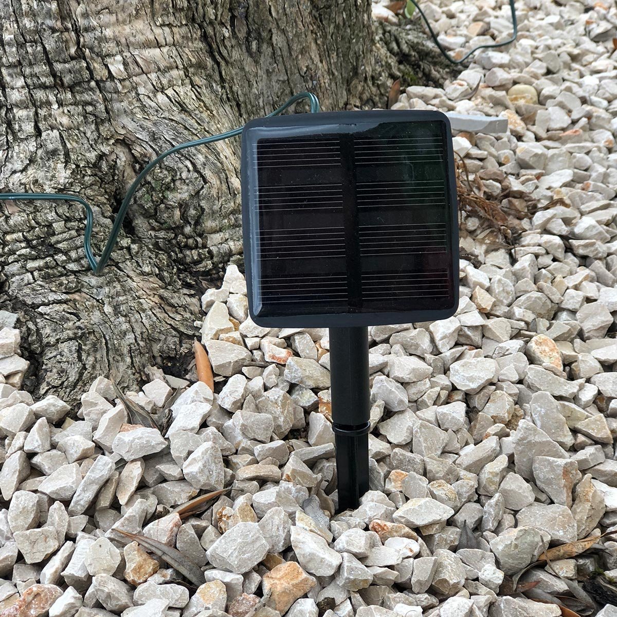 Guirlande solaire SKINNY SOLAR 400 cuivre, LUMISKY