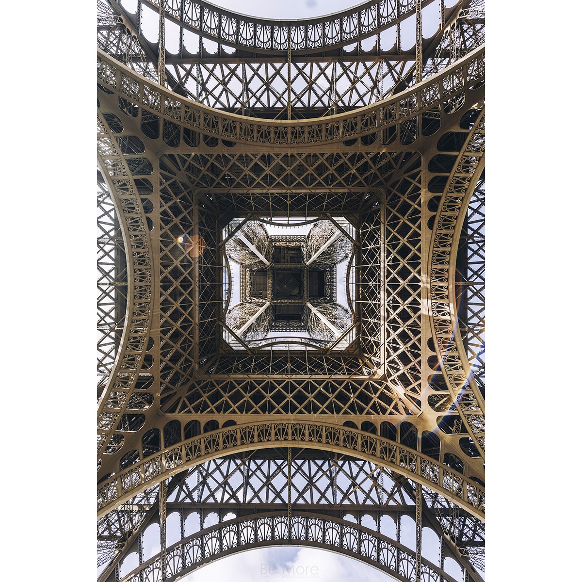 Tableau eiffel et son fer tableau alu dibond, HEXOA