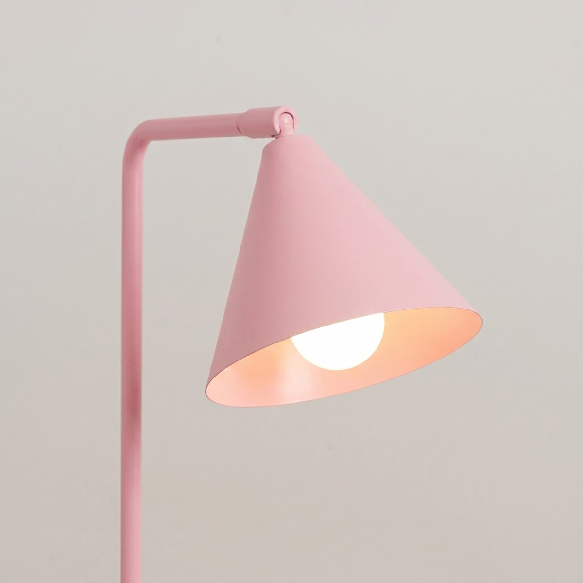 Lampe de bureau Acier Rose E14 1 Nox rose, EDEN