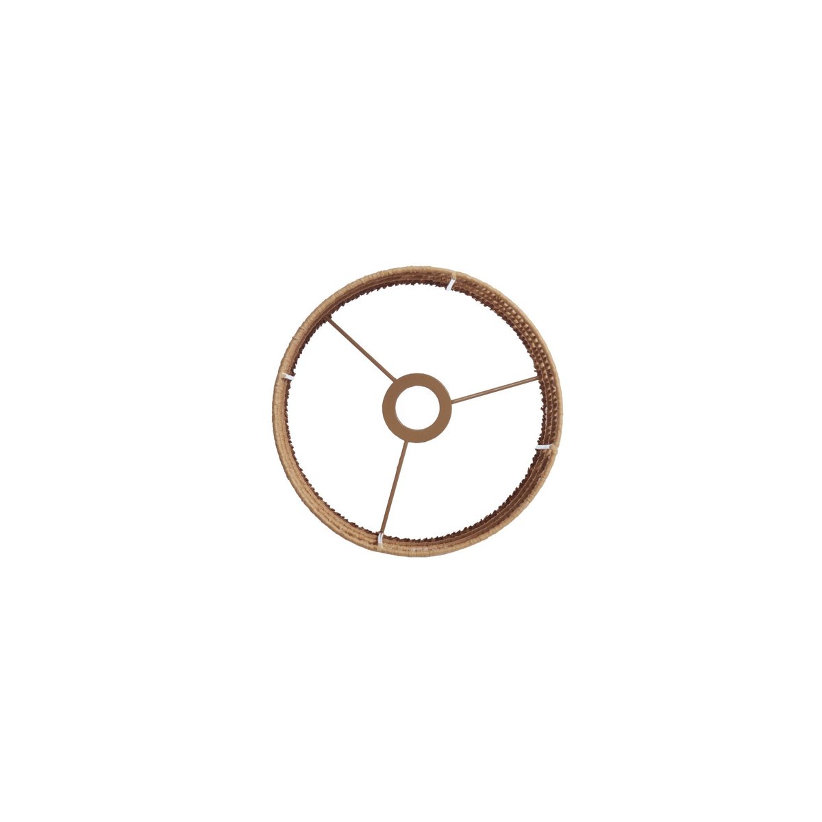 Abat-Jour Textiles LANZANO naturel, LIGHT & LIVING