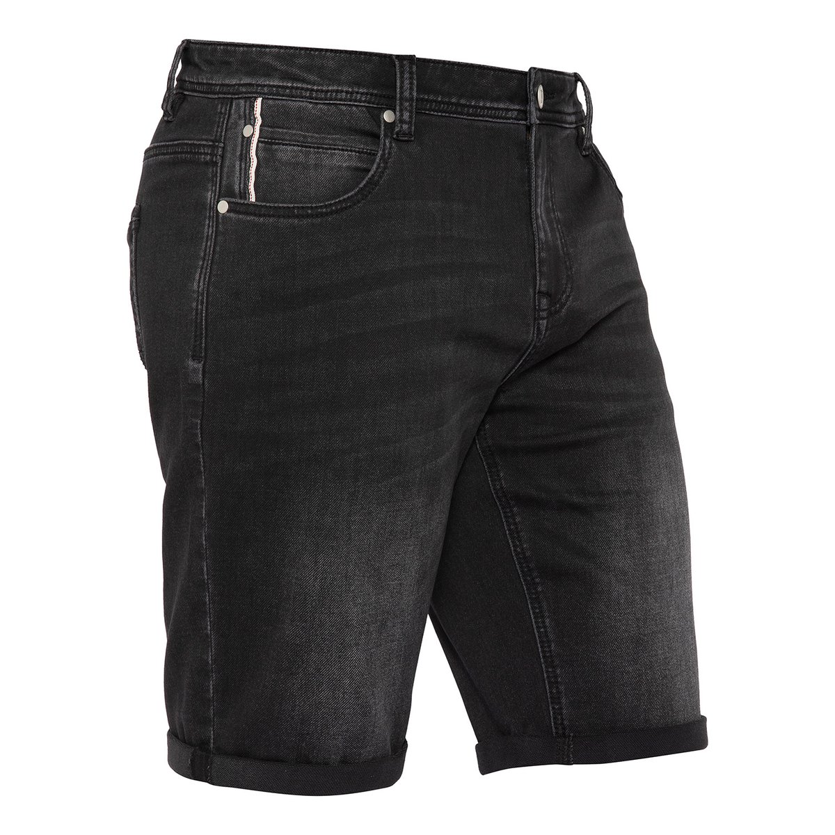 Short en jean gris, SCHOTT
