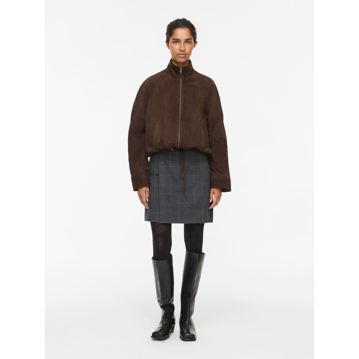 Veste marron - seal brown1, ROUGE EDIT