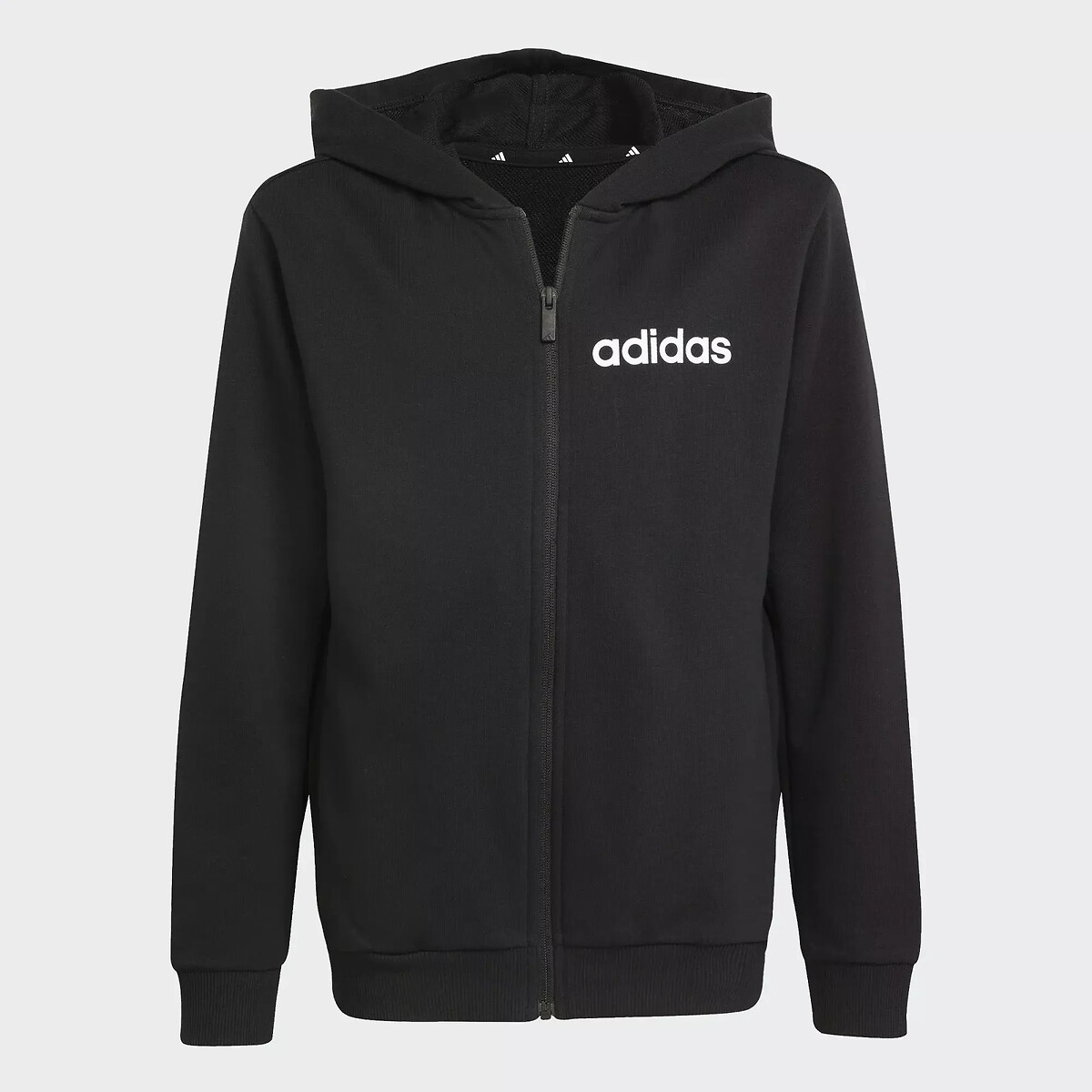 Conjunto em moletão, ESSENTIALS preto , ADIDAS SPORTSWEAR