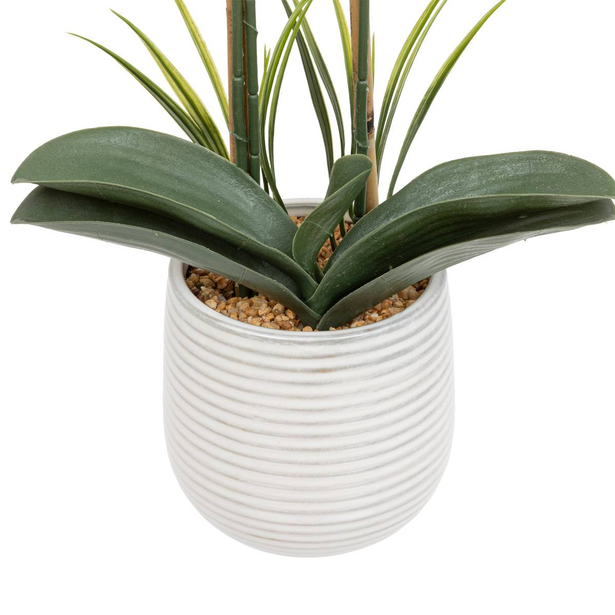 Orchidée artificielle RIVA blanc, ATMOSPHERA