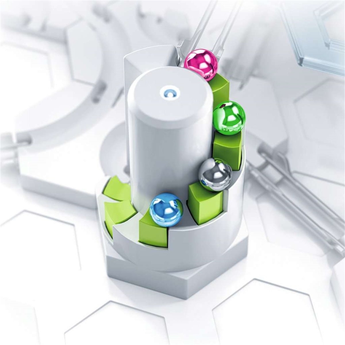 GraviTrax POWER Element Elevator blanc et vert, RAVENSBURGER