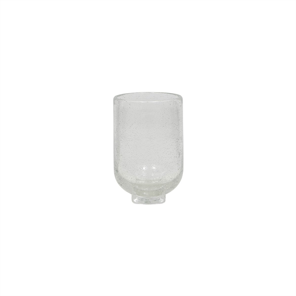 Vase en verre avec bulles LIVING beige, OYOY LIVING DESIGN