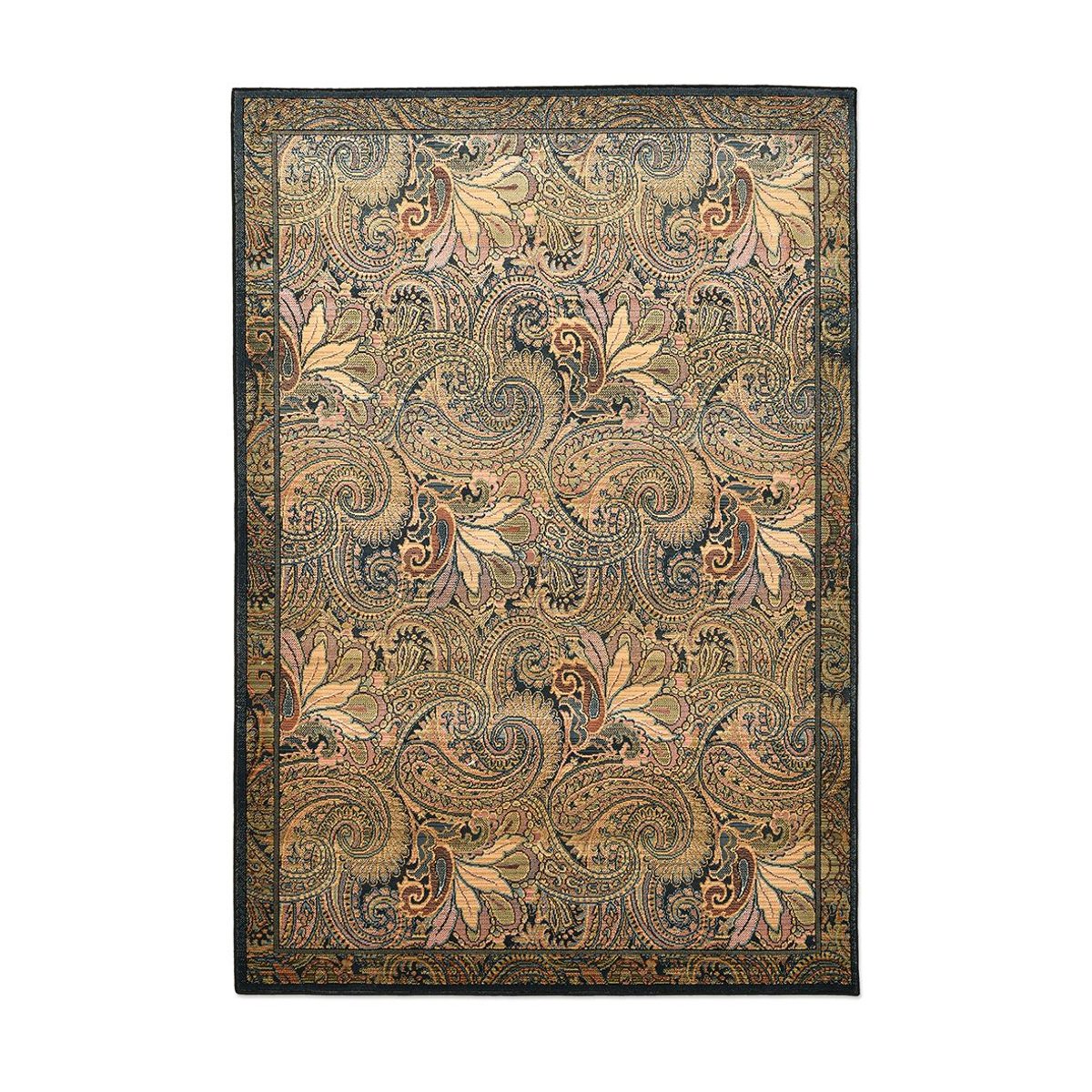 Tapis tissé à poils courts - GABIRO or, THEKO