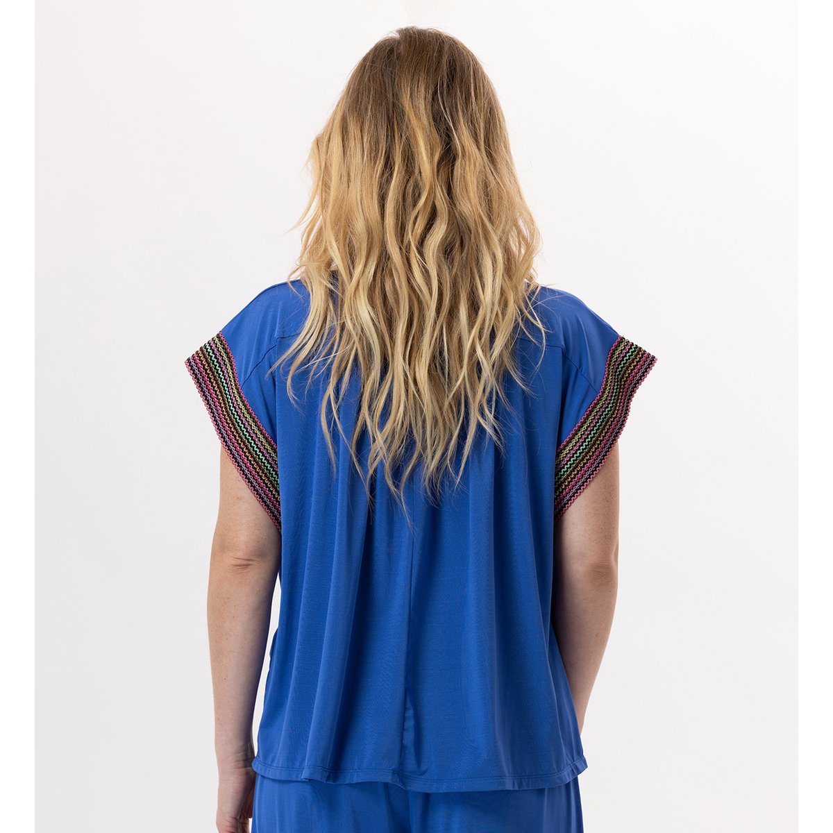 Tee-shirt en jersey PAMPELONNE 930 bleu, LE CHAT
